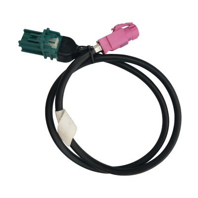 Z Code Female To HSL HSD Cable Assembly 4 Pin For Auto Wire Harness