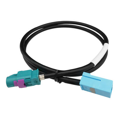 4 Pin Waterblue HSD Connector Wire , Audio LVDS GVIF Extension Cord Adapter