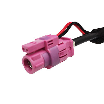 Straight Durable FAKRA HSD Connector H Code 4+2 PIN For LVDS