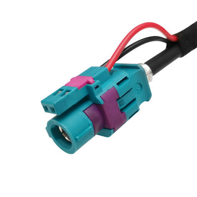 Multipurpose Straight FAKRA Z Type ,  4+2 PIN Multi Scene LVDS FAKRA
