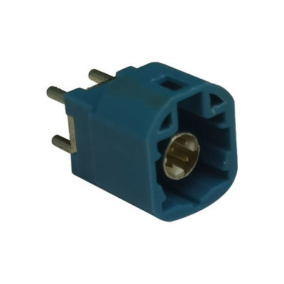 FAKRA HSD LVDS 4 PIN Connector Z-Code Straight Type PCB Mount