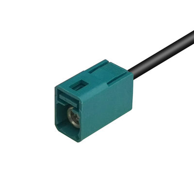 Z-Code FAKRA Coax Cable WaterBlue Color For In-Car Entertainment And Safety