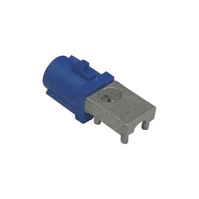 PCB Mount FAKRA C Connector Right Angle Connector For Radio GPS