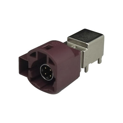 FAKRA HSD Connector 4+2Pin For Car GPS Telematics Or Navigation