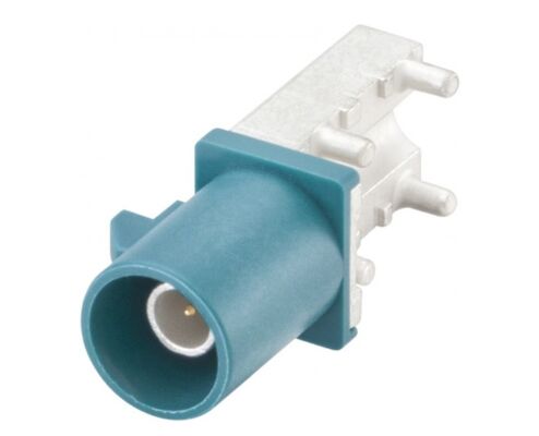 FAKRA HSD Connector 4 Plus 2 Pin Female Code Z Featuring Robust Mechanical Performance with Mating Cycles Above 25 Times