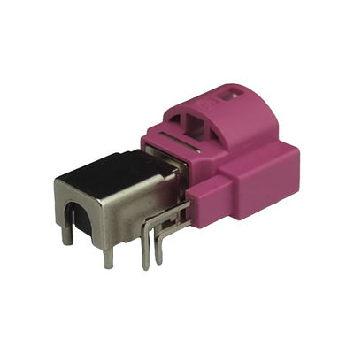 Right Angle FAKRA HSD LVDS Connector PCB Mount For Car Parking Heating
